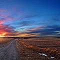 Sunset on AA Road