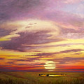 Sunset in the Flint Hills